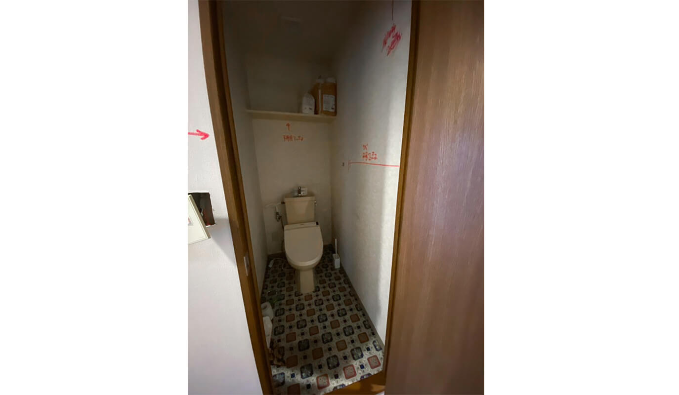 トイレ（工事前）