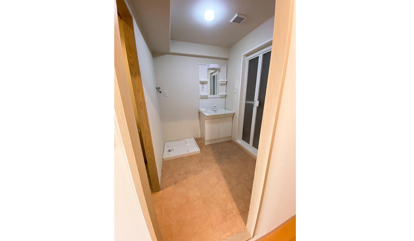 洗面脱衣室（工事後）